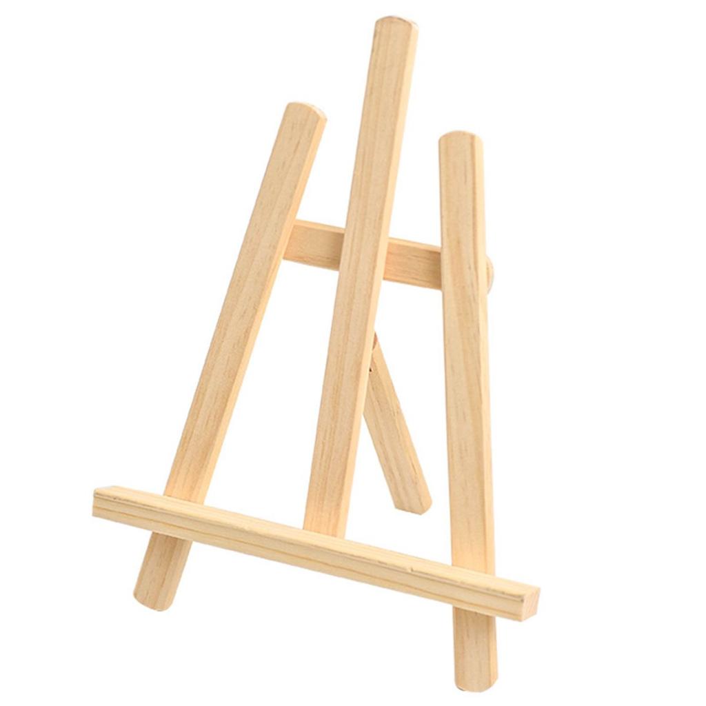 Взрослые Настольный Деревянный Многофункциональный Дисплей Стенд Держатель Полка Живописный Мольберт
