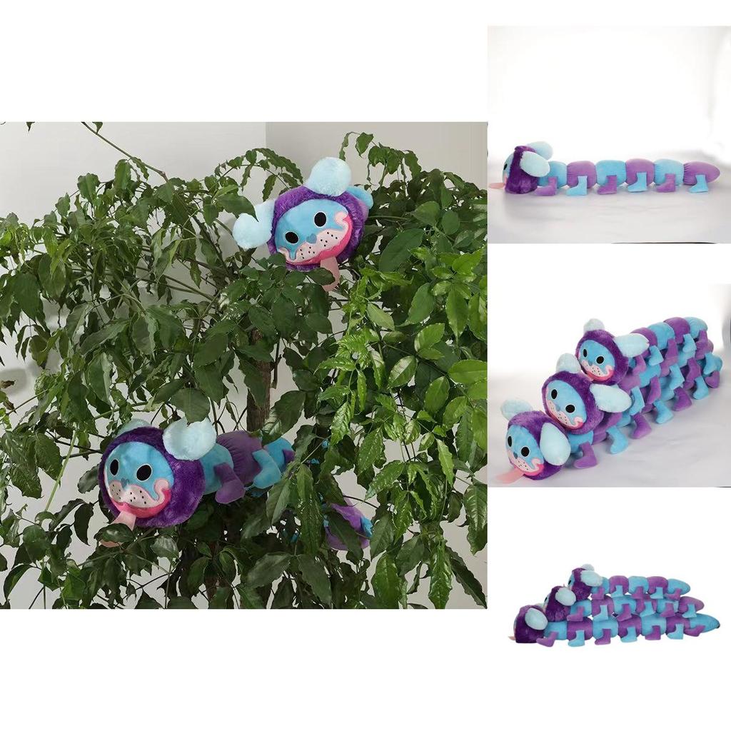 Делюкс Плюшевая игрушка Гусеница Poppy Playtime Хагги Вагги для детей Мягкая и приятная на ощупь