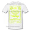 Новинка Потрясающая Сделано в 1980 Винтажные Футболки Графическая Уличная одежда Короткий рукав Подарки на день рождения Папа Футболка Мужская одежда