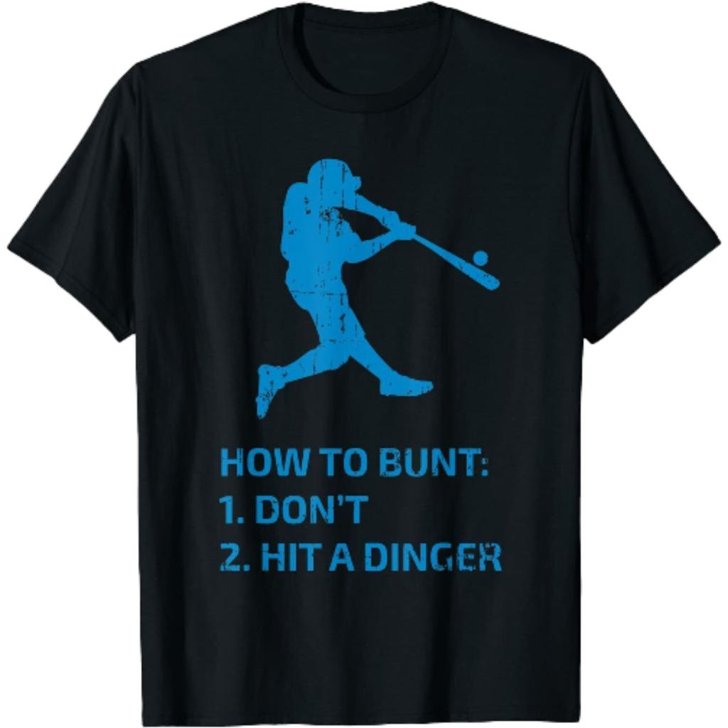 Limited Funny Baseball Player How To Bunt men’s T-Shirt