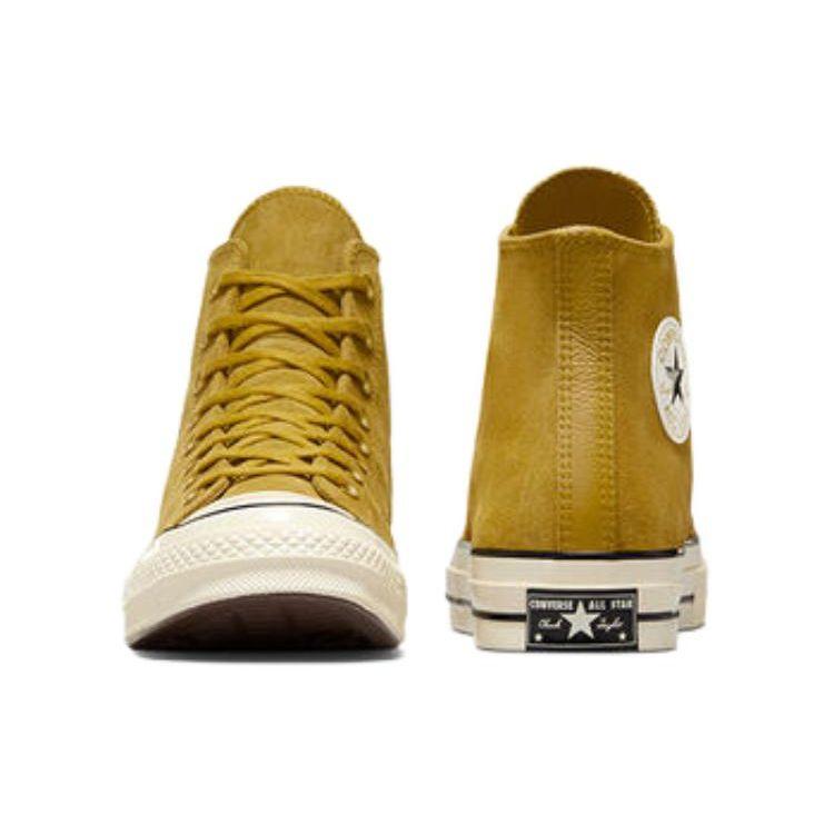 Converse Chuck 70 Plus Повседневные Простые Высокие Кеды из Канваса Унисекс Желтые A05598C