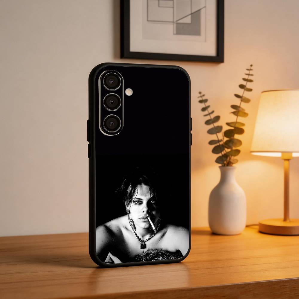 Y-Yungblud Singer Phone Case For Samsung A73,72,71,53,52,51,22,91,80, Soft Black Cover
