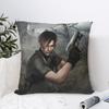 Leons Kennedy Video Game Residents Evils Image Pillow Cover Cute Funny Pillow Case For Office Car Home Decorative Cushion Cover