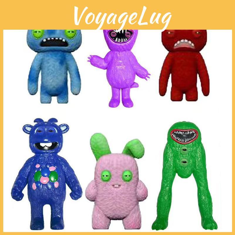 ПВХ 3-дюймовая фигурка Fuggler Мультяшные Детские Мини-Игрушки Украшение Персонажи Подарок