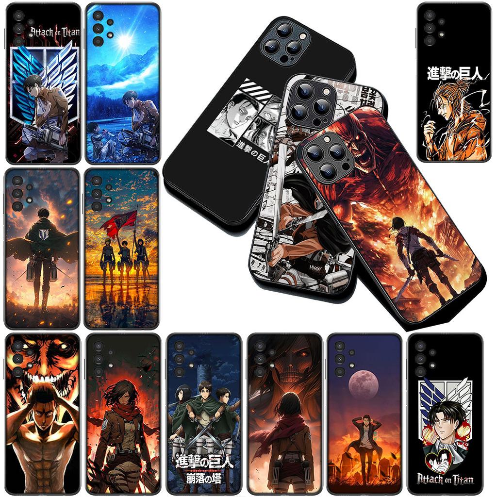 Чехол для телефона Eren Jaeger из Атаки Титанов Леви для OPPO A80 A18 A16 A40 A17 A15 A38 A78 A79 A54 A57 A12 A60 4G 5G Защитная крышка