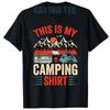 Футболка I Love Camping Это Моя Походная Футболка С Надписью Футболка Женская Мода Одежда Для Активного Отдыха Кемпер Туризм Y2k Футболки Графический Наряд