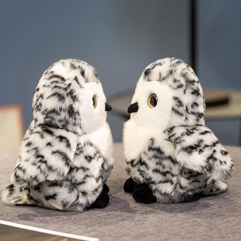 Plush Owl Toy For Children Soft Stuffed Animal Kids Gift