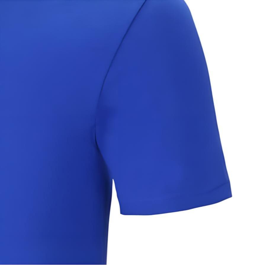 Nike Дышащая повседневная футболка с коротким рукавом и круглым вырезом Dri-Fit Мужские топы 743034-474