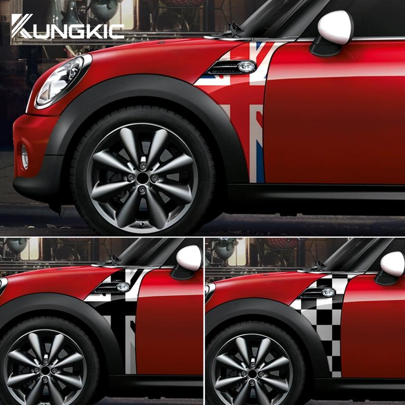 2 шт./комплект для Mini Cooper R55 R56 R61 R60 Countryman Декоративная накладка-жабра на крыло Наклейка Декор Автоаксессуары Автостайлинг