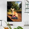 5D DIY Diamond Painting Chihuahua Dog Diamond Embroidery Full Display Mosaic Picture of Rhinestones