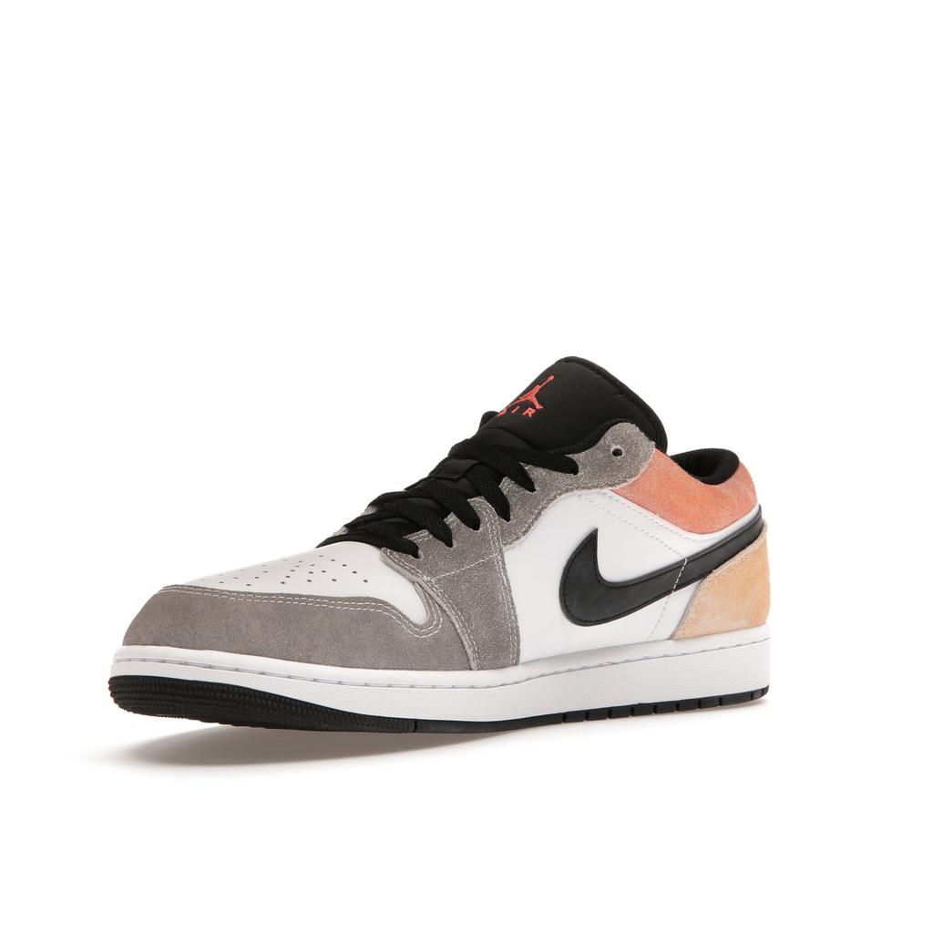 Мужские кроссовки Air Jordan 1 Low SE Flight Club White Black Magic-Ember DX4334-008
