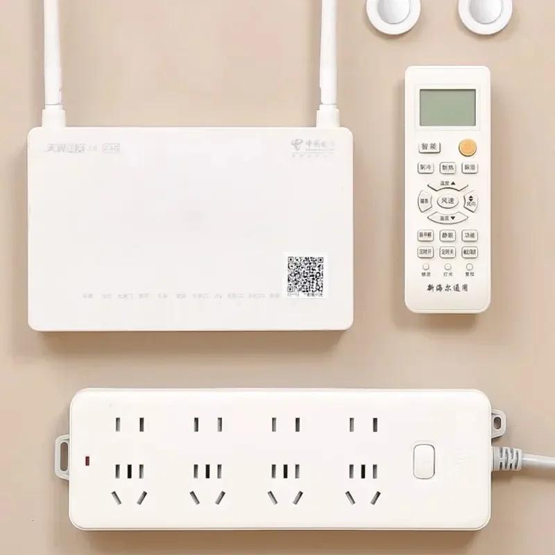 Магнитные крючки Настенное крепление Сильный магнит Пульт дистанционного управления Невидимый держатель ключей Наклейка на холодильник Крючки для хранения Домашний органайзер Крючки