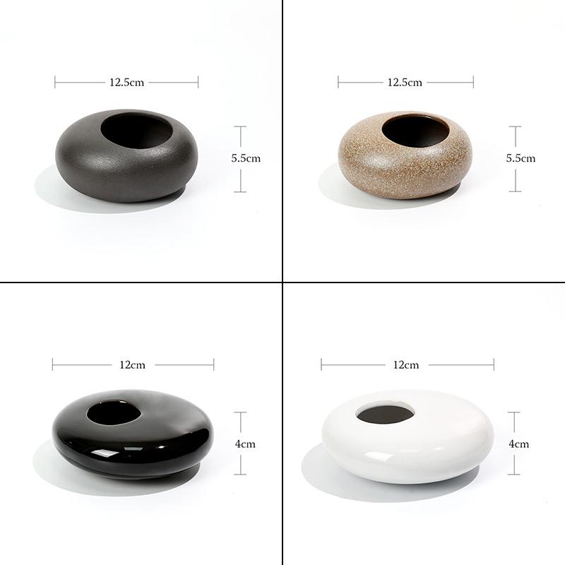 Керамическая ваза в японском стиле икебана кэндзан дзен чайная церемония чайный столик ваза для цветочной композиции флористическое искусство фиксированный инструмент для аранжировки