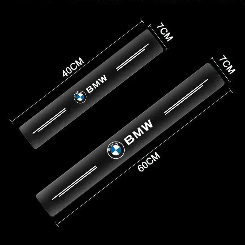 2025 E46 Для BMW 4 шт. Автомобильные наклейки на пороги Устойчивые к царапинам Прозрачная пленка Защита Для BMW E46 E85 E60 F10 E39 F30 E36 F20