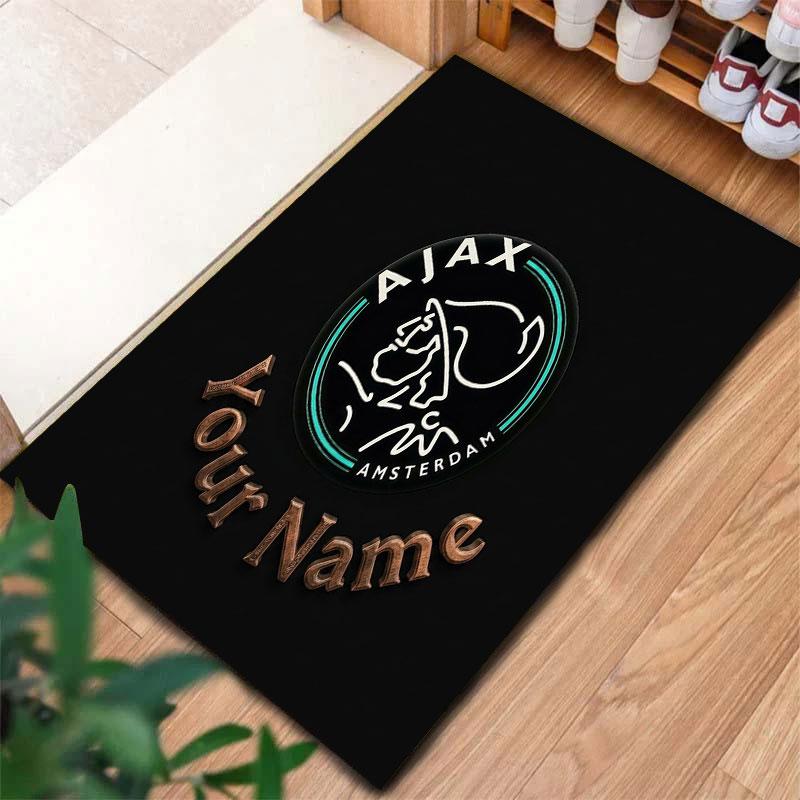 AFC Ajax Custom Name Carpet Rug for Living Room Bedroom Home Sofa Decoration,Kids play Non-slip Floor Mat