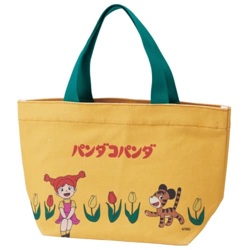 Skater Lunch Bag Canvas Tote Bag Pandako Panda YEB1N-A