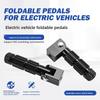 Reposapiés plegables universales CNC para motocicleta y bicicleta eléctrica de aleación de aluminio