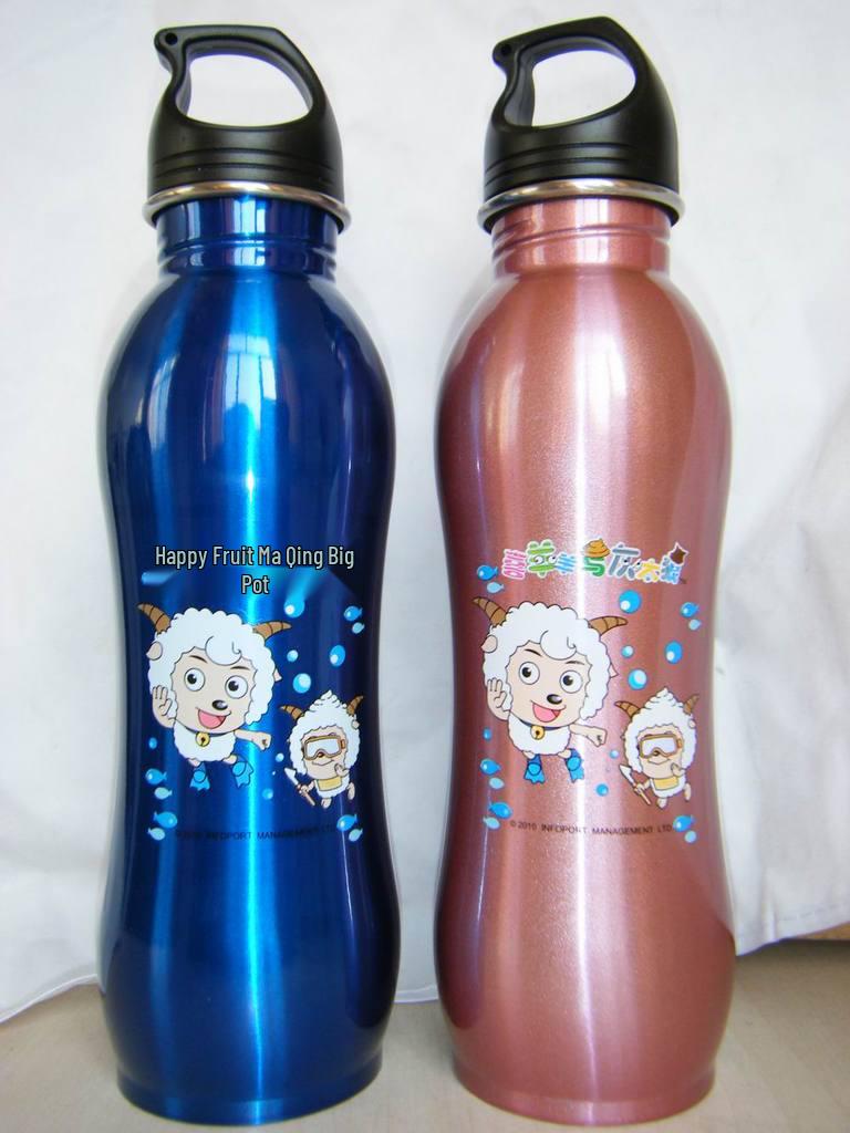 Aluminum Wide Mouth Sports & Camping Water Bottle - Paintable, Outdoor Portable Cycling Cup