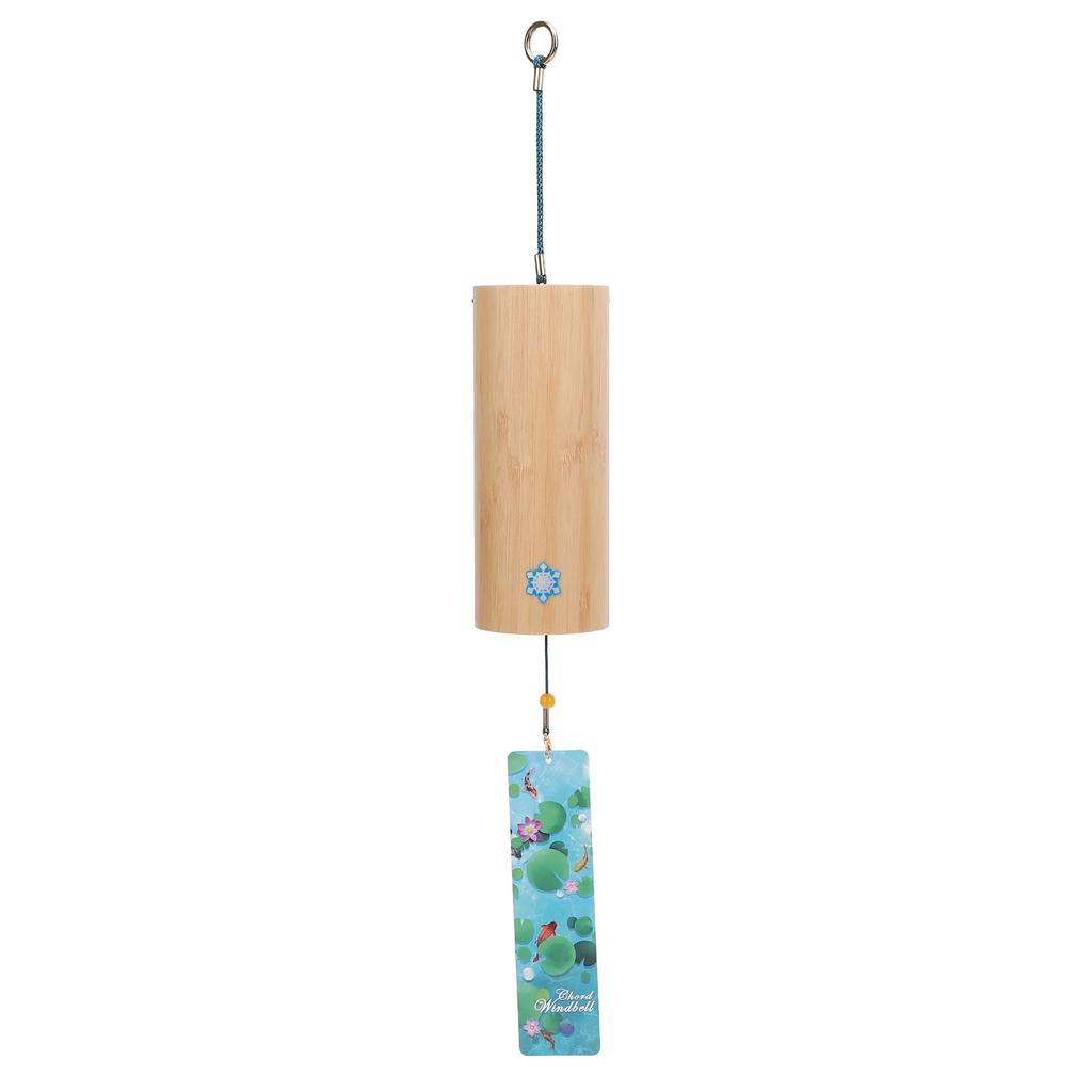 Chord Windbell Bambusoideae Minor Wind Chime Bell Indoor Outdoor Garden Patio Relaxation Home Decoration