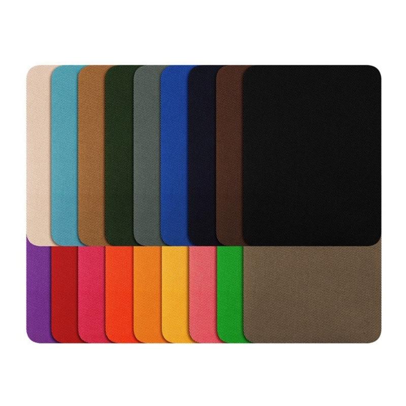 Твиловые заплатки для ремонта локтей и коленей с термоклеящейся основой, аппликация для легкого нанесения на рубашку и джинсы