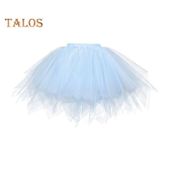 Женская юбка из тюля 50-х годов, юбка-пачка с эластичной талией, короткая балетная юбка-кринолин, карнавальный костюм, нижняя юбка