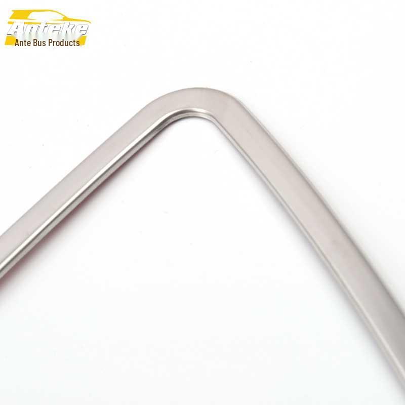 Murano Audio Speaker Stainless Steel Door Cover - Decorative Car Accessory