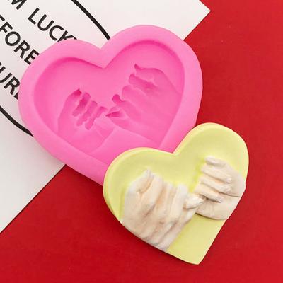 Креативная форма в форме сердца, легко извлекаемая из формы, антидеформированная своими руками