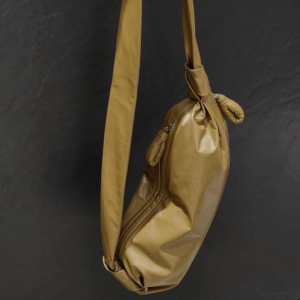 Новая бумажная сумка из коровьей кожи с рогом коровы, мятая сумка для конфет, натуральная кожаная сумка через плечо, повседневная женская сумка для поездок на работу