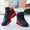 Men's Rotating Comfortable Buckle Sneaker Youth Fashion Trendy Shoes High Quality High Help Practical Training Basketball Shoes