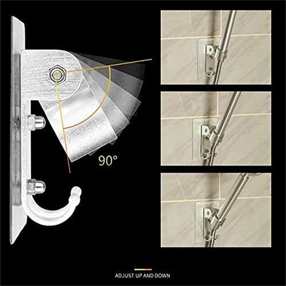 2 шт. Держатель для душевой лейки для ванной комнаты, регулируемый, настенное крепление для распылителя, ручной кронштейн