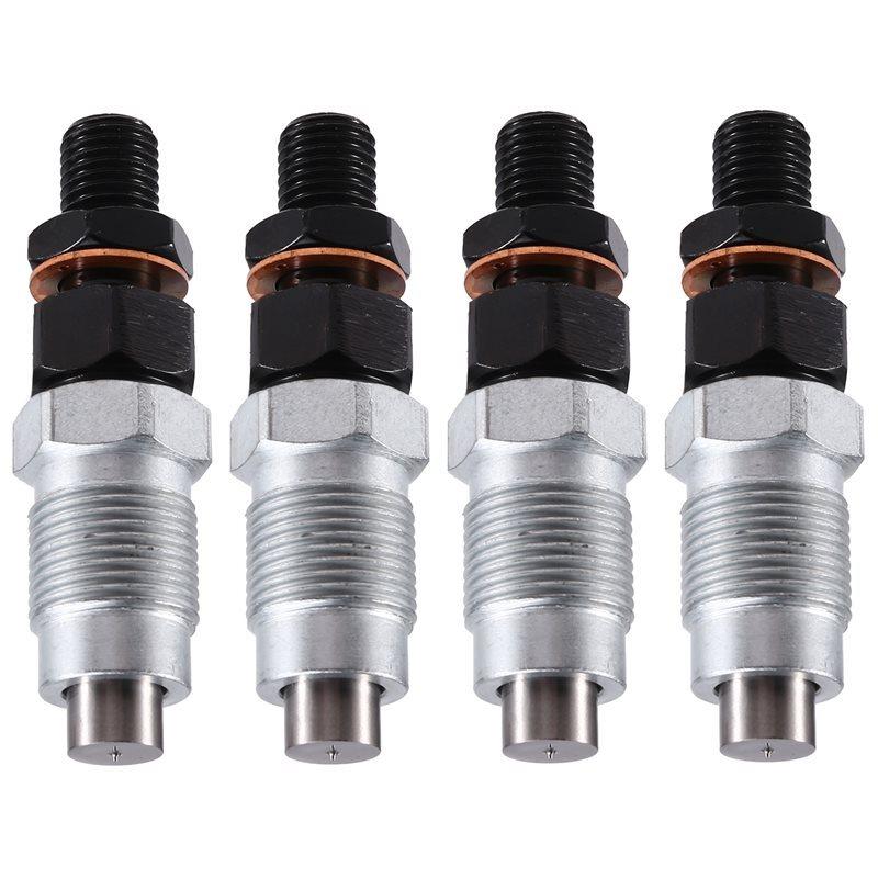 4Pcs Fuel Injector 1C010-53010 1C010-53900 For Kubota V3 V3300 V3600 T V3800 Automotive Parts