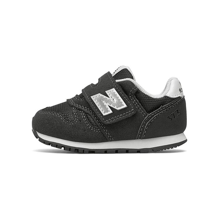 New Balance NB 373 V2 Амортизация, Износостойкие Низкие Беговые Кроссовки Черные Для Младенцев и Малышей IZ373KB2