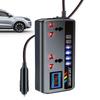 Автомобильный преобразователь 12В/24В в 220В Автомобильный инвертор Быстрые зарядные порты Портативное автомобильное зарядное устройство Инвертор 3 USB-порта Автомобильные принадлежности