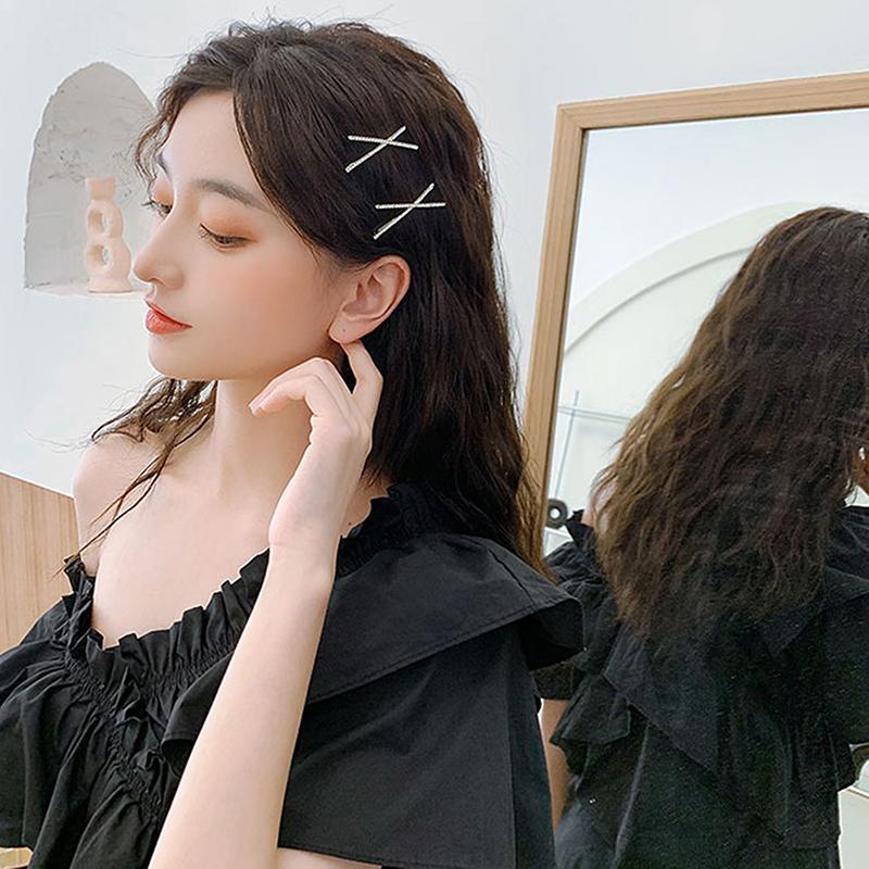 2 шт. крестообразные шпильки SX заколки для волос заколки простые боковые зажимы