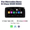 Navifly Android Car Radio Stereo для Mercedes Benz R Class R300 R350 R280 R320 R500 W251 2007-2011 Мультимедийный проигрыватель GPS Carplay