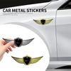 Металлический 3D Логотип Автомобиля Орел Ангельские Крылья Наклейка на Багажник Крыло Для Mercedes Benz AMG GLC GLB GLE CLA W206 W204 W205 W212 W213 W169