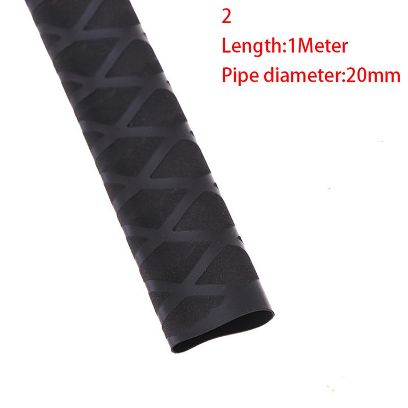 Противоскользящая термоусадочная трубка для ручек удилища/ракетки/велосипеда 1 м 18-40 мм