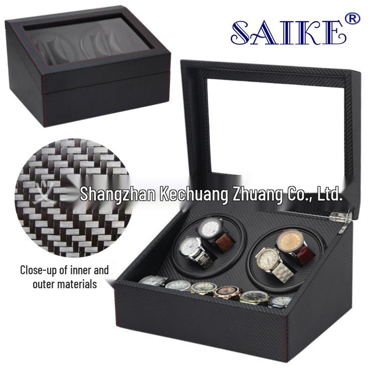 Коробка для автоматической подзаводки часов с электромотором для механических часов