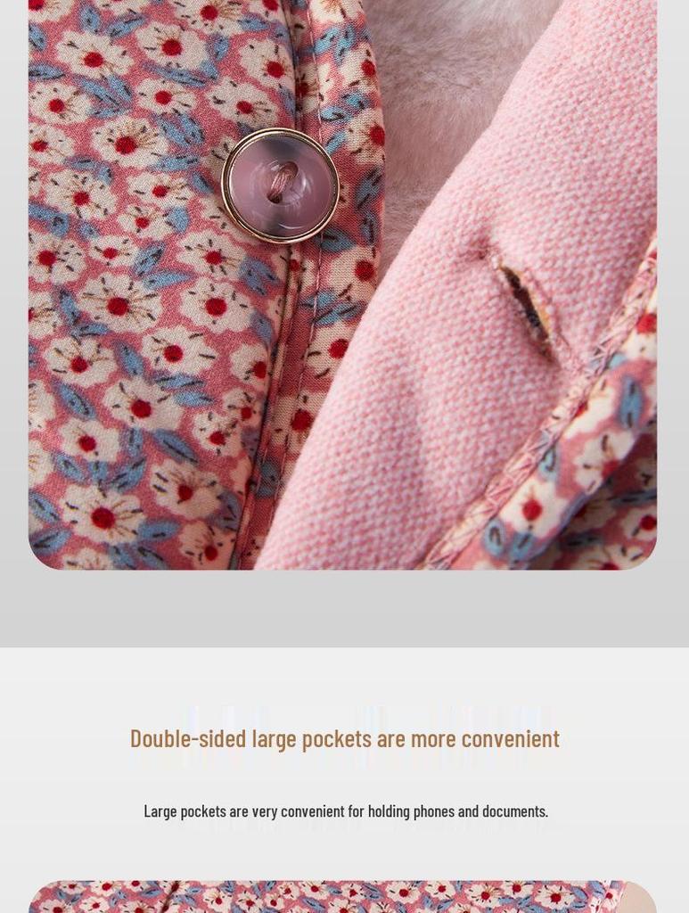 Теплый хлопковый жилет на флисовой подкладке для женщин среднего и пожилого возраста, идеально подходит для мам и бабушек