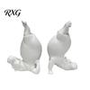 Creative Desk Accessories Clumsy Hippo Bookends, Funny Heavy Resin Acrobatic Bookend Holders, Notebook Stand Animal Themed Home Decor for Farmhouse