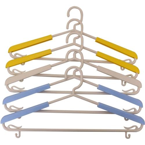 KOKUBO Industries colorCRUISE Slide Plane Hanger Set of 5, 5205
