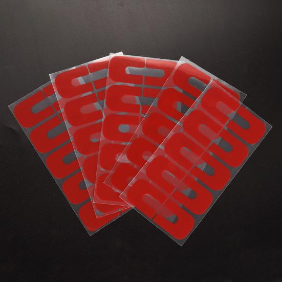 50 Pcs/Set Anti Overflow Nail Polish Exquisite Professional No Pungent Smell Fashion Waterproof Easy To Peel Spill Prevention Sticker for Girls