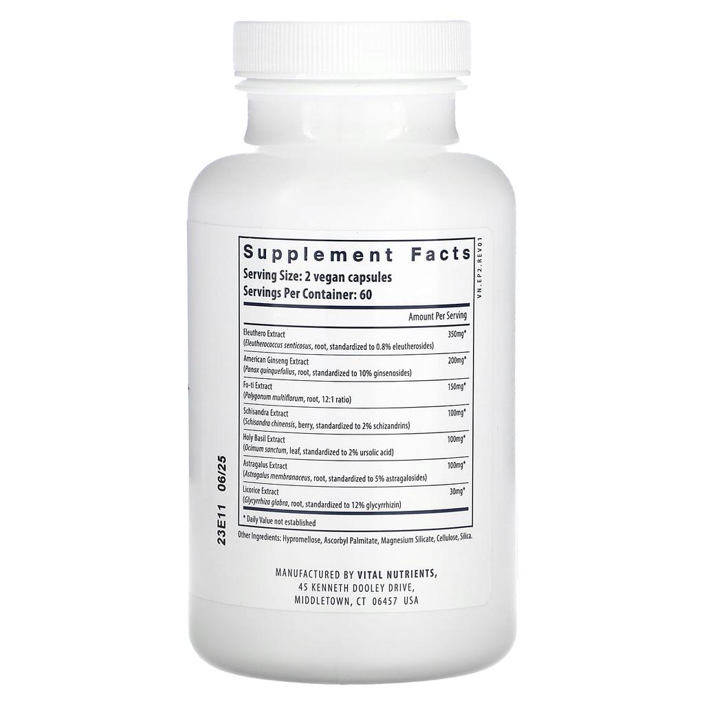 Energy Plus, Veggie Capsules 120