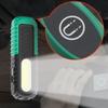 Светодиодная магнитная рабочая лампа, перезаряжаемая через USB, COB, инспекционная лампа, с крючком для подвешивания, освещение для рабочей площадки, для ремонта автомобиля, кемпинга