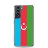 Coque Téléphone - Samsung - Galaxy S21 Plus - Drapeau Azerbaïdjan - Souple - Multicolore