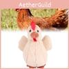 Plush Cartoon Chicken Toy Doll Room Decoration Children Festivals Gift Pp Cotton