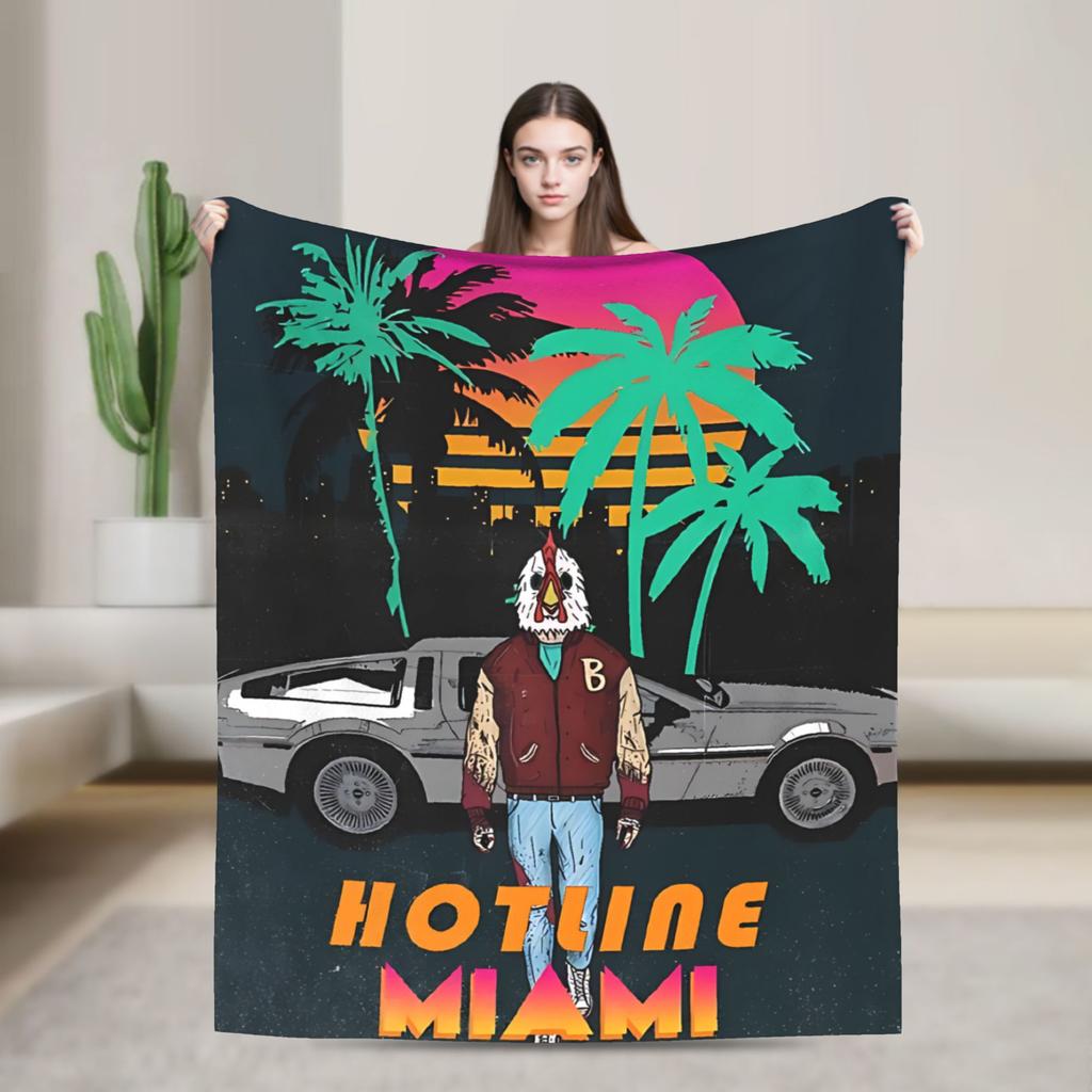 Invader Zim Movie Blanket Soft Aesthetic Plush Throw Blanket For Bedroom Airplane Travel Flannel Bedspread Bed Cover