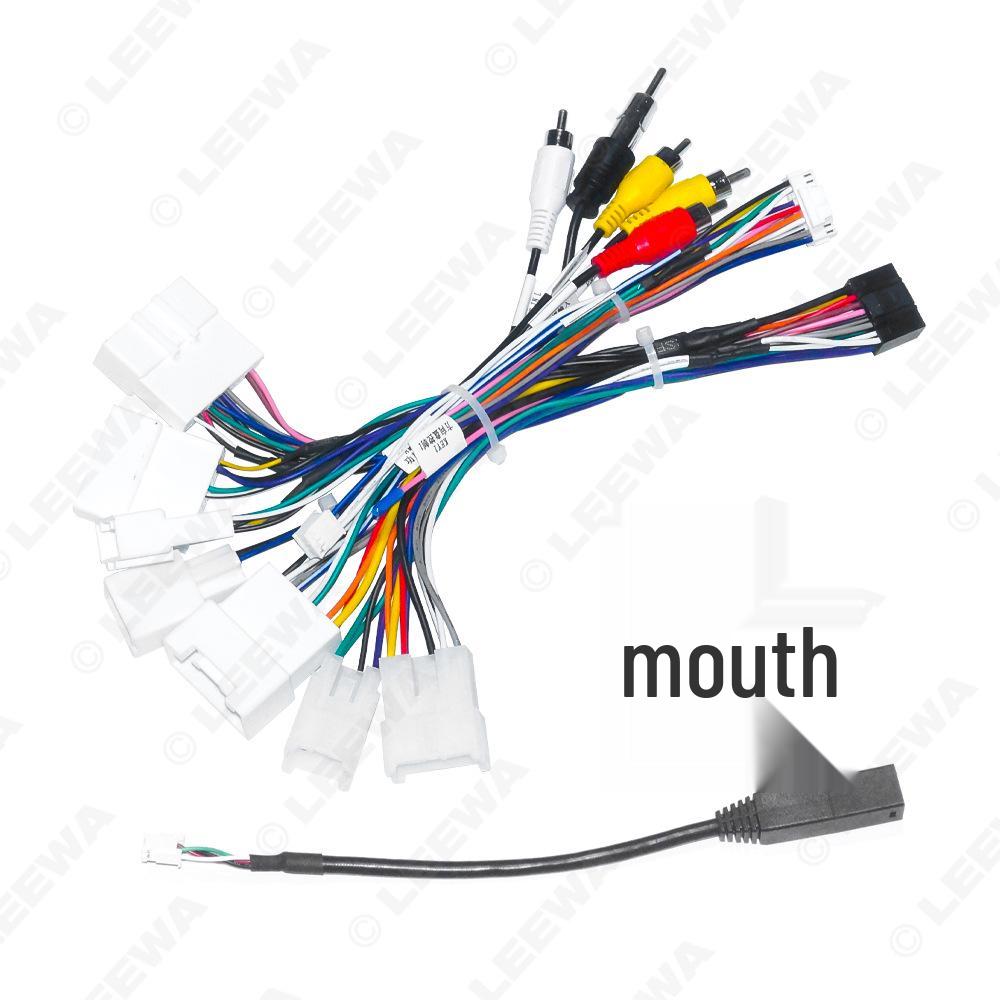 Кабель питания для Toyota Prado, RAV4, Highlander, Corolla, Camry, Levin, Reiz Навигация с большим экраном