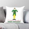 Buddy The Elf Cotton Headed Ninny Muggins Square Pillowcase Polyester Linen Velvet Printed Zip Throw Pillow Home Cushion Case