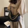 Niche Texture Underarm Bag Women's New Soft-sided Dumpling Bag Chain Single Shoulder Messenger Bag